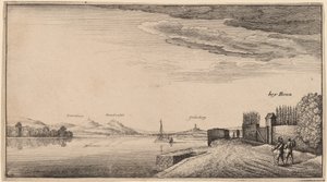 Ansicht von Lewenberg von Wenceslaus Hollar