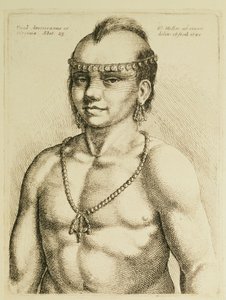 Virginischer Indianer aus 