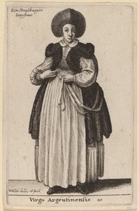Virgo Argentinensis von Wenceslaus Hollar