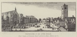 Westminster im Jahr 1650