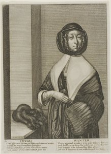 Winter von Wenceslaus Hollar