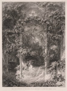 Die Waldjungfrau von Wendelin Wick