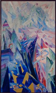 Der Pfad des Genies von Wenzel Hablik