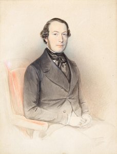 Herrenportrait von Wenzel Schránil