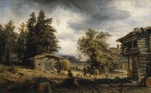 Hütte in Kuru von Werner Holmberg