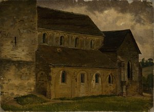 Kirche von Erkrath, Studie von Werner Holmberg