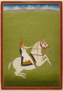 Berittener Rajput, frühes 19. Jahrhundert
