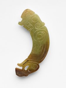 Anhänger (pei) in Form eines Vogels, ca. 1000-900 v. Chr. von Western Zhou Dynasty Chinese School