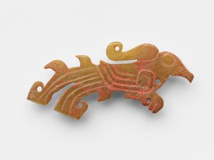 Anhänger in Form eines Vogels, ca. 1050-950 v. Chr. von Western Zhou Dynasty Chinese School