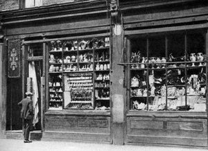 Pfandleihhausfront, Bow, London, 1926-1927