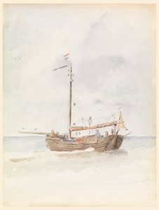 Eine niederländische Barke