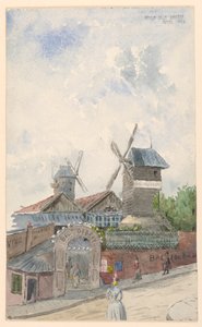 Moulin de la Galette, Paris von Whitney Warren Jr.