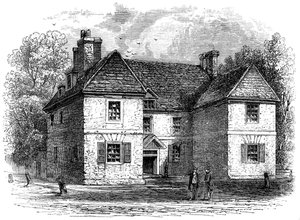 William Penns Haus, Philadelphia, Pennsylvania, spätes 17. - frühes 18. Jahrhundert, ca. 1880
