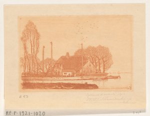 Haus am Wasser in Oude Wetering