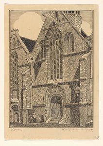 Westfassade der Noorderkerk in Hoorn
