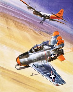 Mini-Jet-Kämpfer, Illustration aus 