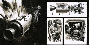 Die Apollo 13 Mission von Wilf (20th century) Hardy