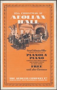 Aeolian Company Pianolas, 1920er Jahre