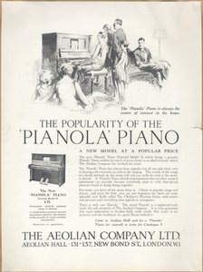 Aeolian Company Pianolas, 1920er Jahre