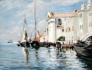 Die Uferpromenade, Giudecca, Venedig von Wilfred Gabriel de Glehn