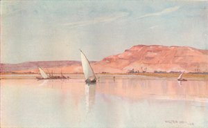 Am Nil, ca. 1900 von Wilfrid Williams Ball