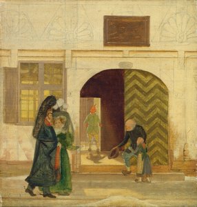 Vor dem Armenhaus von Odense