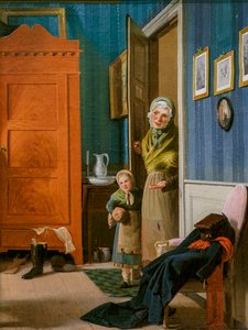 Der Besuch der Bettlerin und ihres Kindes