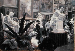 Auf der Wiener Internationalen Kunstausstellung von 1882