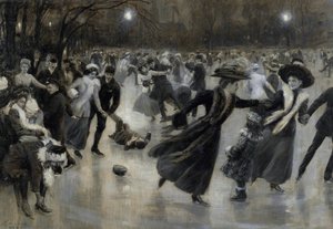 Eine Feier auf dem Eis von Wilhelm Gause