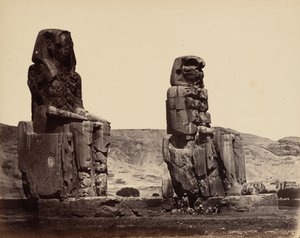 Kolossen von Memnon in Theben