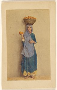 Orangenverkäuferin von Wilhelm Hammerschmidt