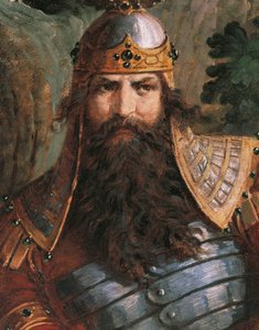 Gunther, König von Burgund, um 1882-83