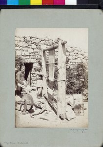 Webstuhl in Knidos am Kap Krio