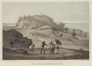 Altes Schloss von Na-Ga-Gus-Ko, Lew Chew, 1855