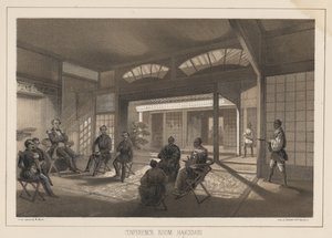 Konferenzraum, Hakodadi, 1855 von Wilhelm Joseph Heine