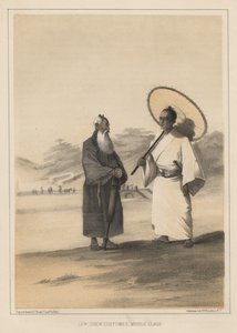 Lew Chew Kostüme, Mittelschicht, 1855 von Wilhelm Joseph Heine