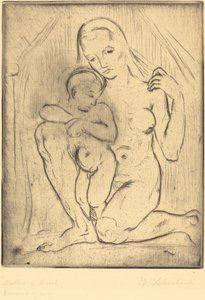 Mutter und Kind von Wilhelm Lehmbruck
