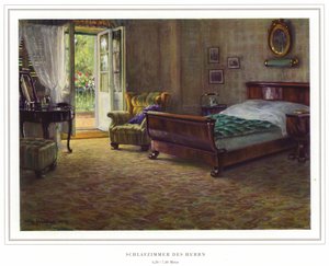 Geschäft der Teppichhersteller Halbmond-Teppichfabrik Von Koch und Te Kock von Wilhelm Ludwig Heinrich Claudius