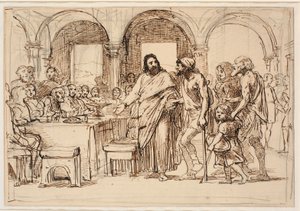 Das letzte Abendmahl von Wilhelm Marstrand