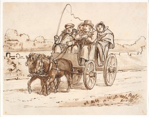 Auf einem Ausflug von Wilhelm Marstrand