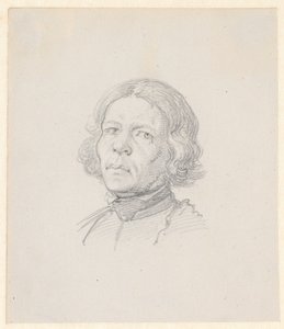 Porträtkopf, schwedischer Bauer von Wilhelm Marstrand