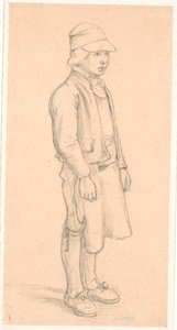 Schwedischer Junge mit Mütze