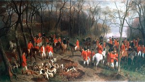 Elizabeth auf der Jagd, spätes 19. Jahrhundert von Wilhelm Richter