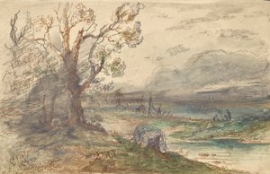Landschaft am Fluss