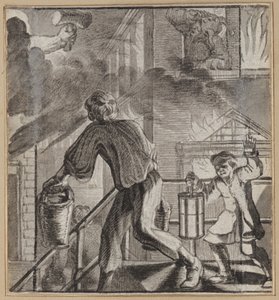 Der Narr, der in Glückseligkeit übernimmt von Wilhelm Stettler