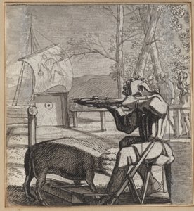 Der Narr, der auf das Ziel schießt von Wilhelm Stettler