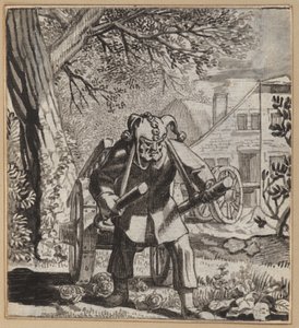 Der Narr, der zu sehr auf seine Kräfte vertraut von Wilhelm Stettler