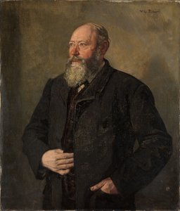 Bildnis des Bierbrauers Eisenhart, genannt "Der Mächer" von Wilhelm Trübner