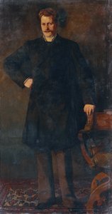 Der Kammersänger Theodor Reichmann von Wilhelm Trübner