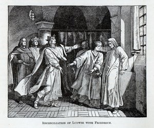 Versöhnung von Ludwig mit Friedrich